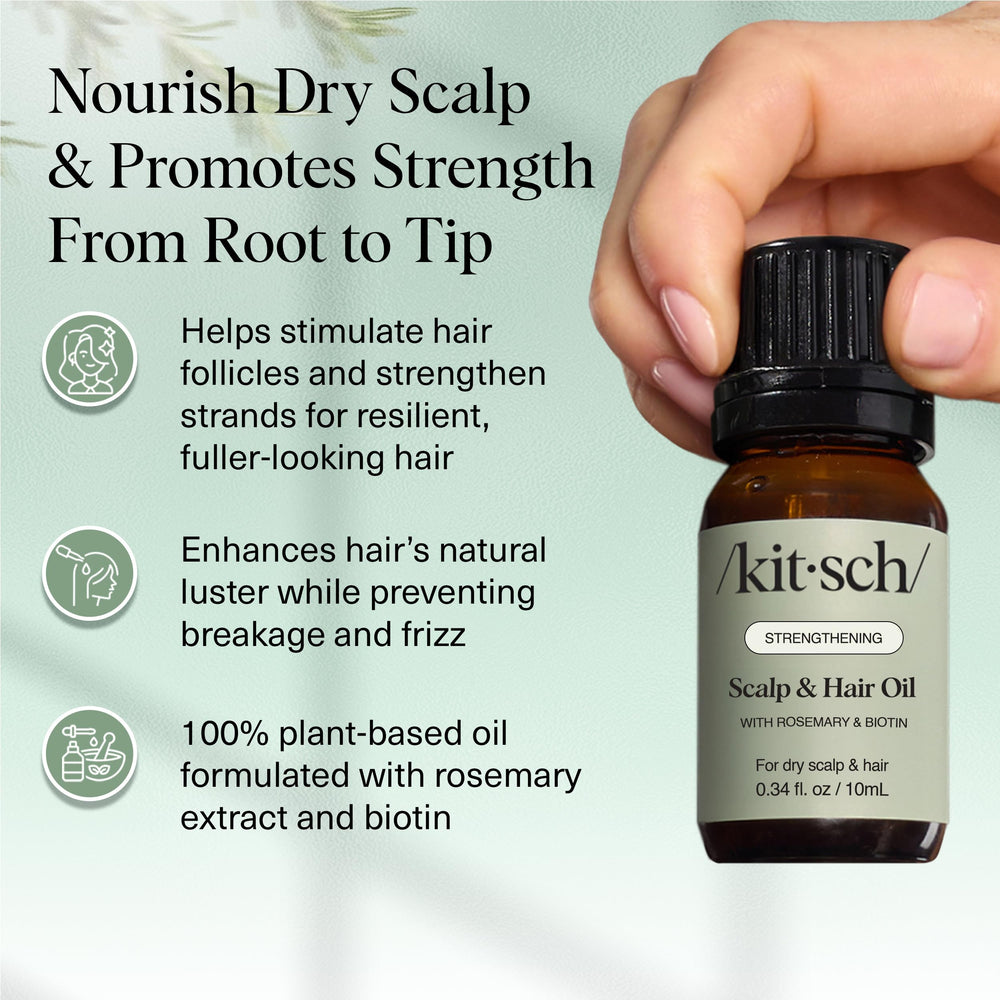 Kitsch Aceite Romero Cabello con Biotina para fortalecimiento suave