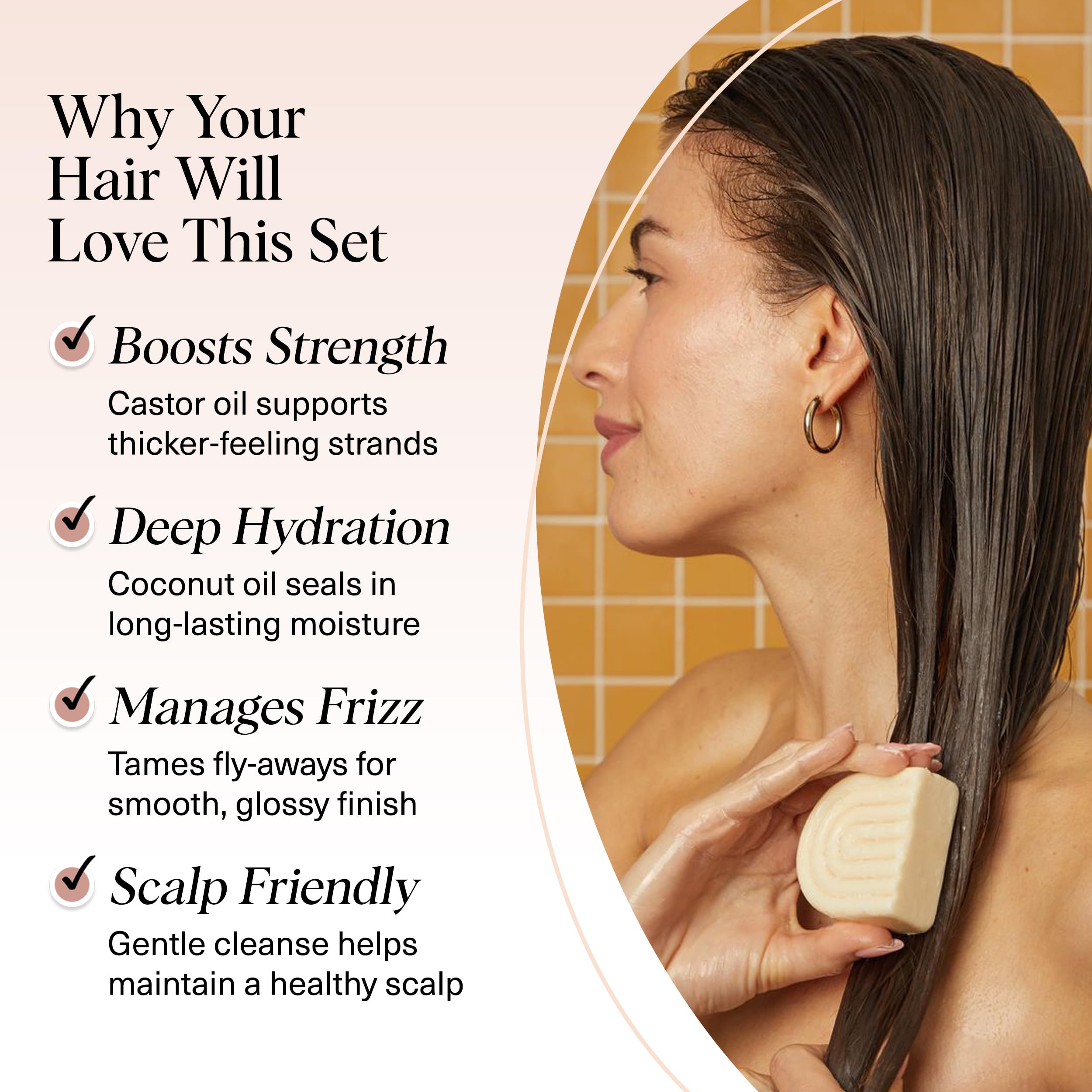 Kitsch acondicionador barra aceite coco: hidratación profunda para el cabello