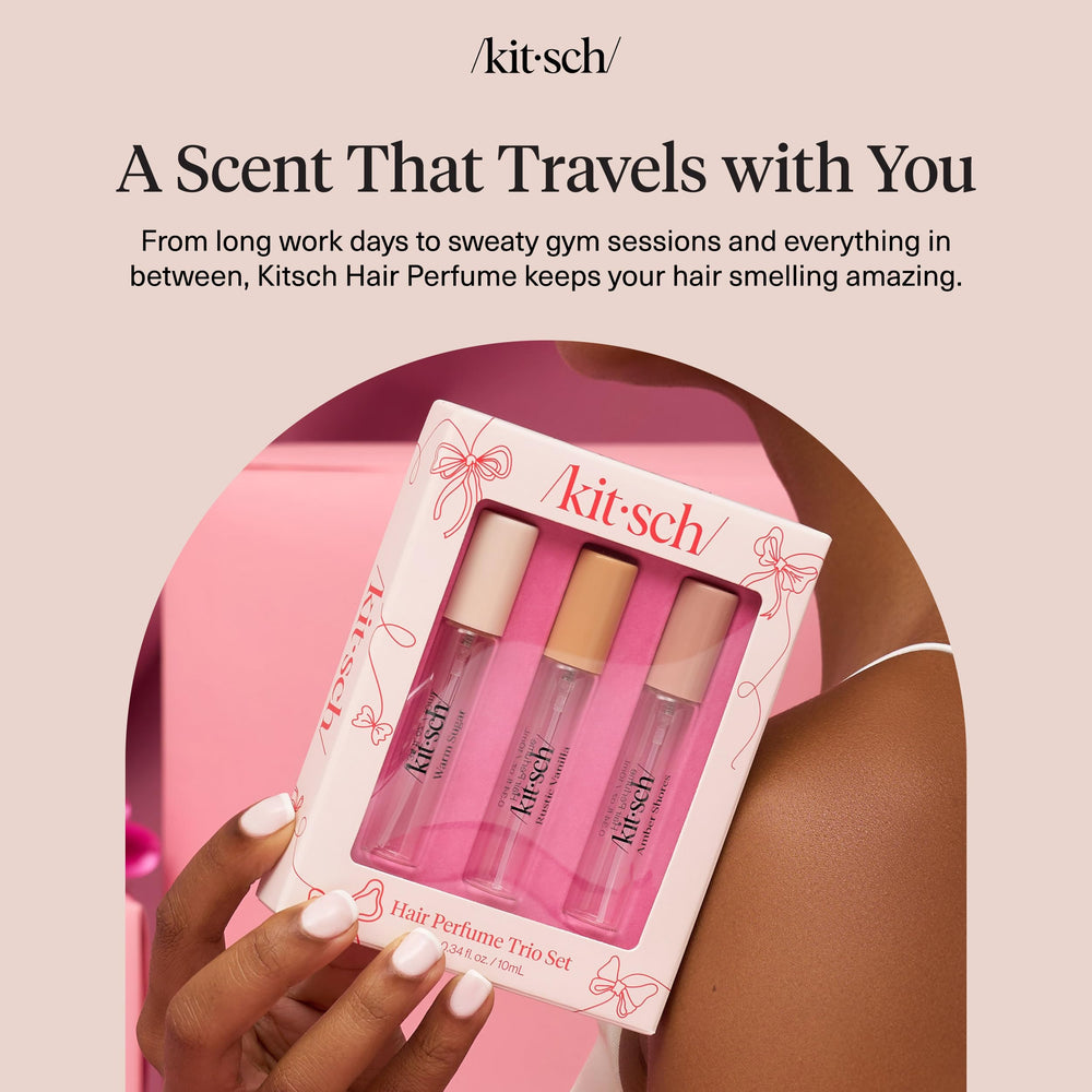 Kitsch aroma de cuerpo y cabello: spray versátil para cualquier momento.