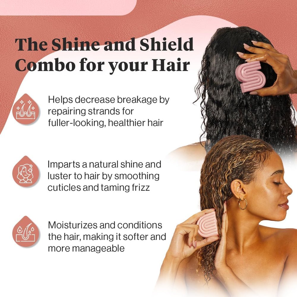 Kitsch barra acondicionador ricino suavidad y desenredo diario.