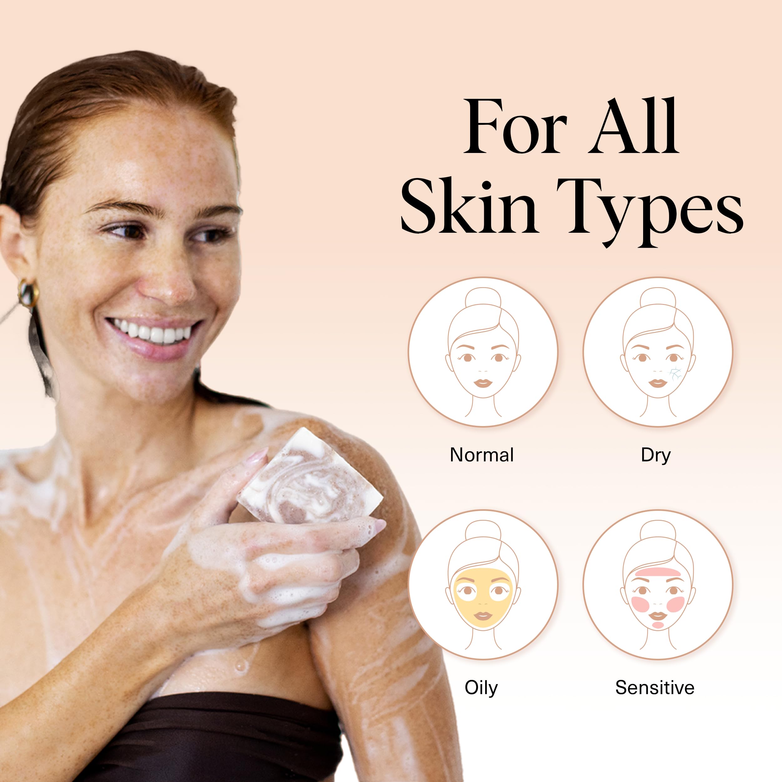 Hidratación con manteca de karité durante la exfoliación para piel nutrida.
