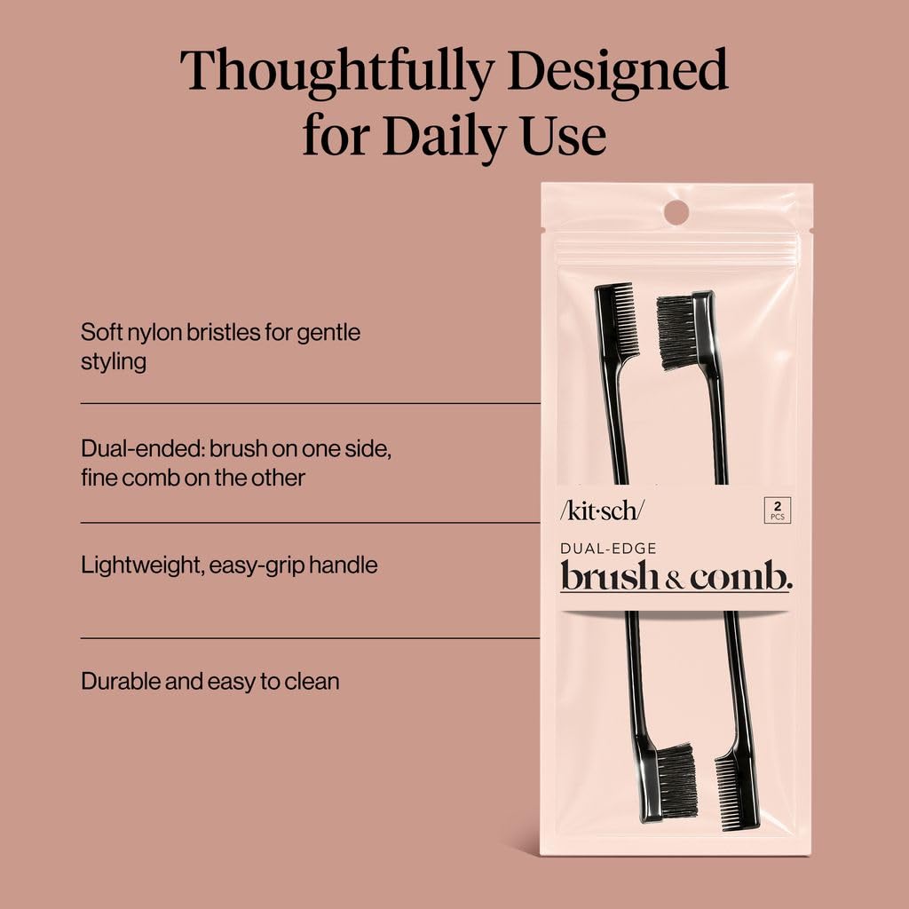 Kitsch borde capilar para contorno natural del cabello en negro