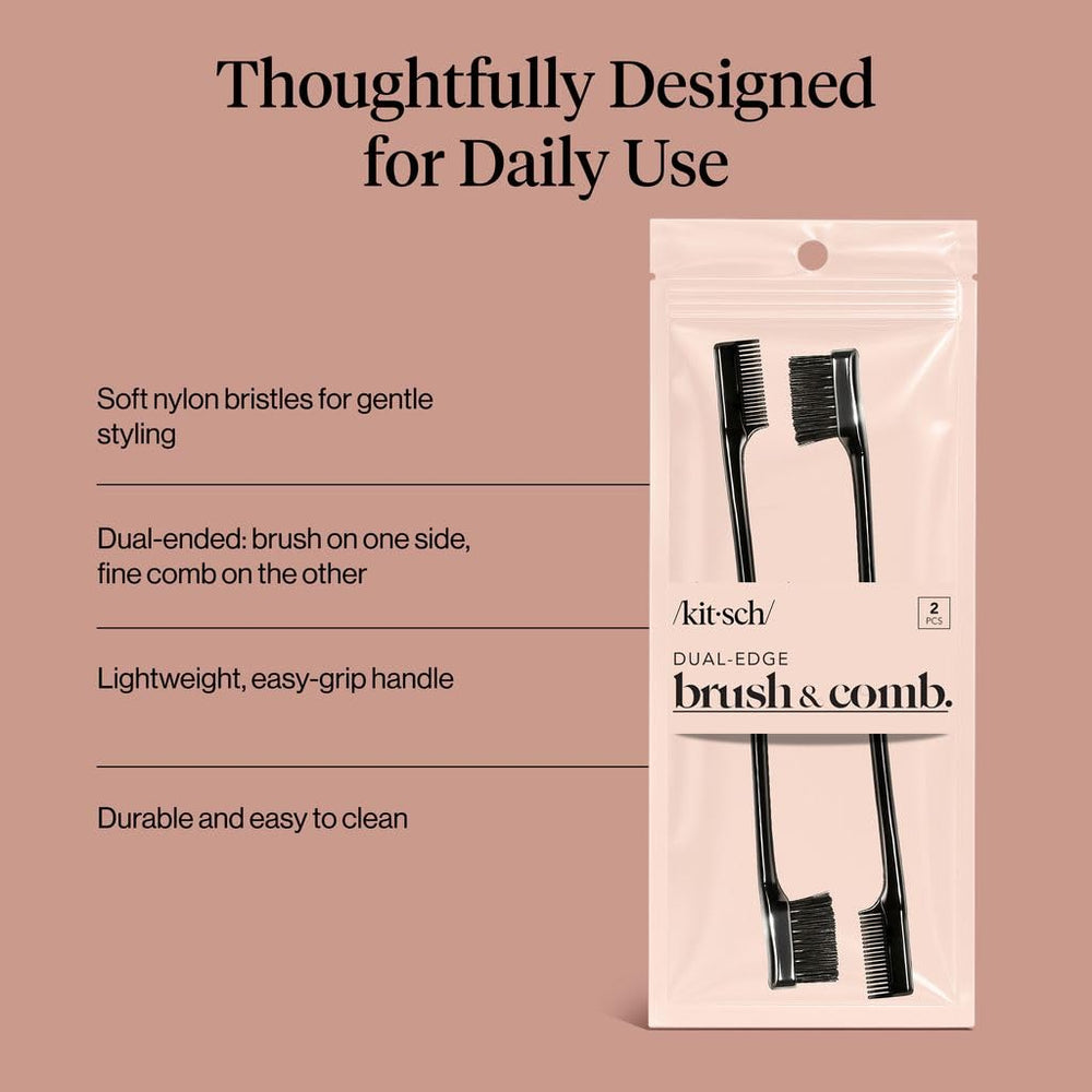 Kitsch borde capilar para contorno natural del cabello en negro