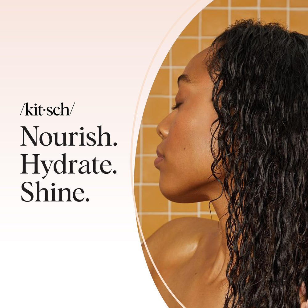Kitsch acondicionador barra coco: brillo y elasticidad al cabello