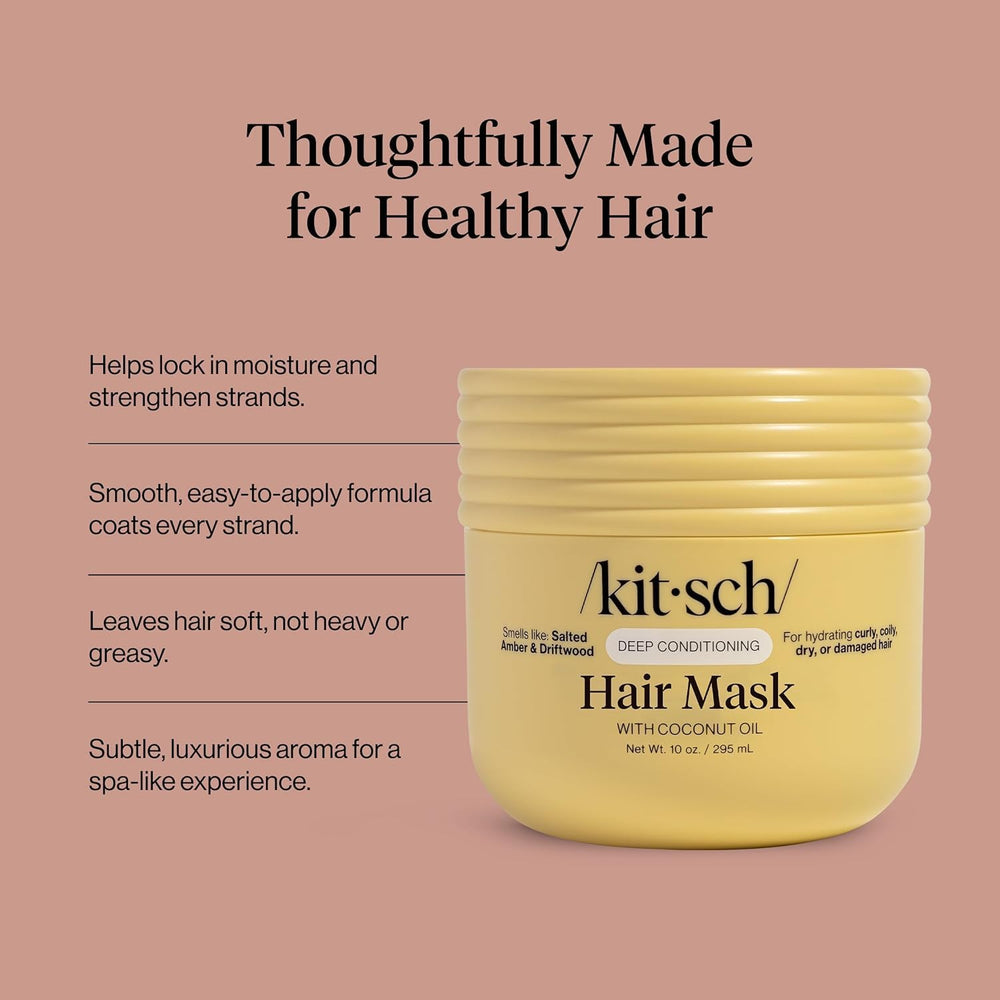 Kitsch cabello brillante y sedoso tras el tratamiento nutritivo.