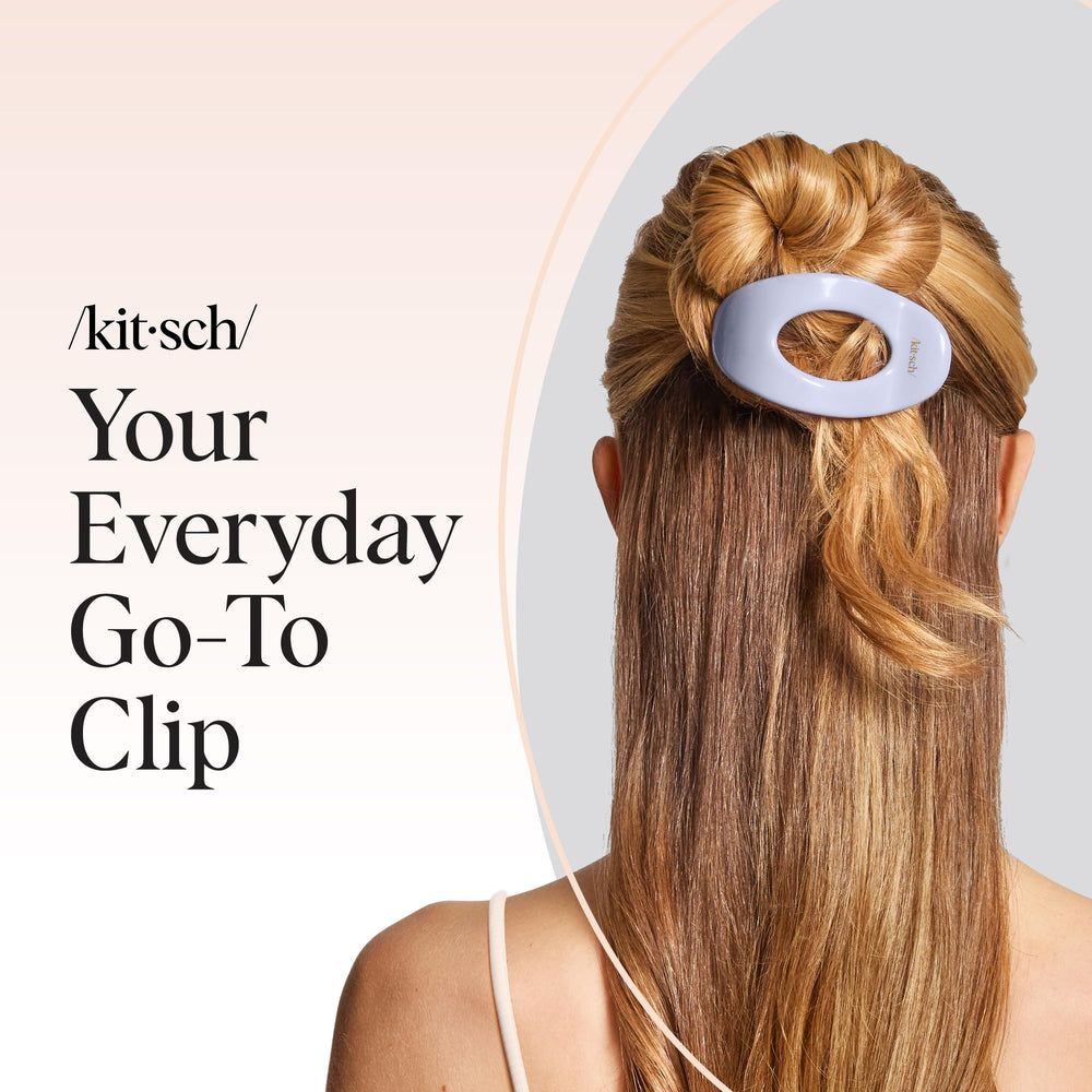 Kitsch Clip Plano facilita peinados rápidos y seguros.