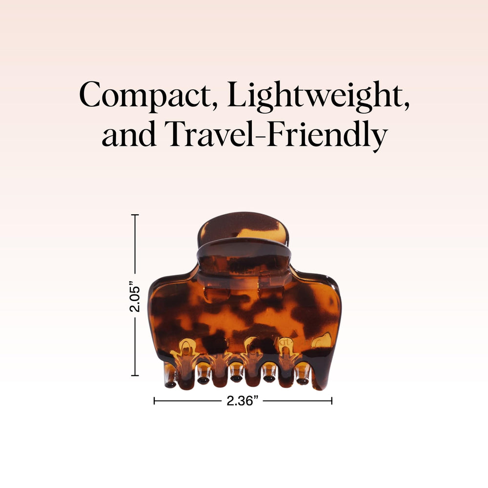 Kitsch clips eco plástico reciclado: opción sostenible para peinados diarios.