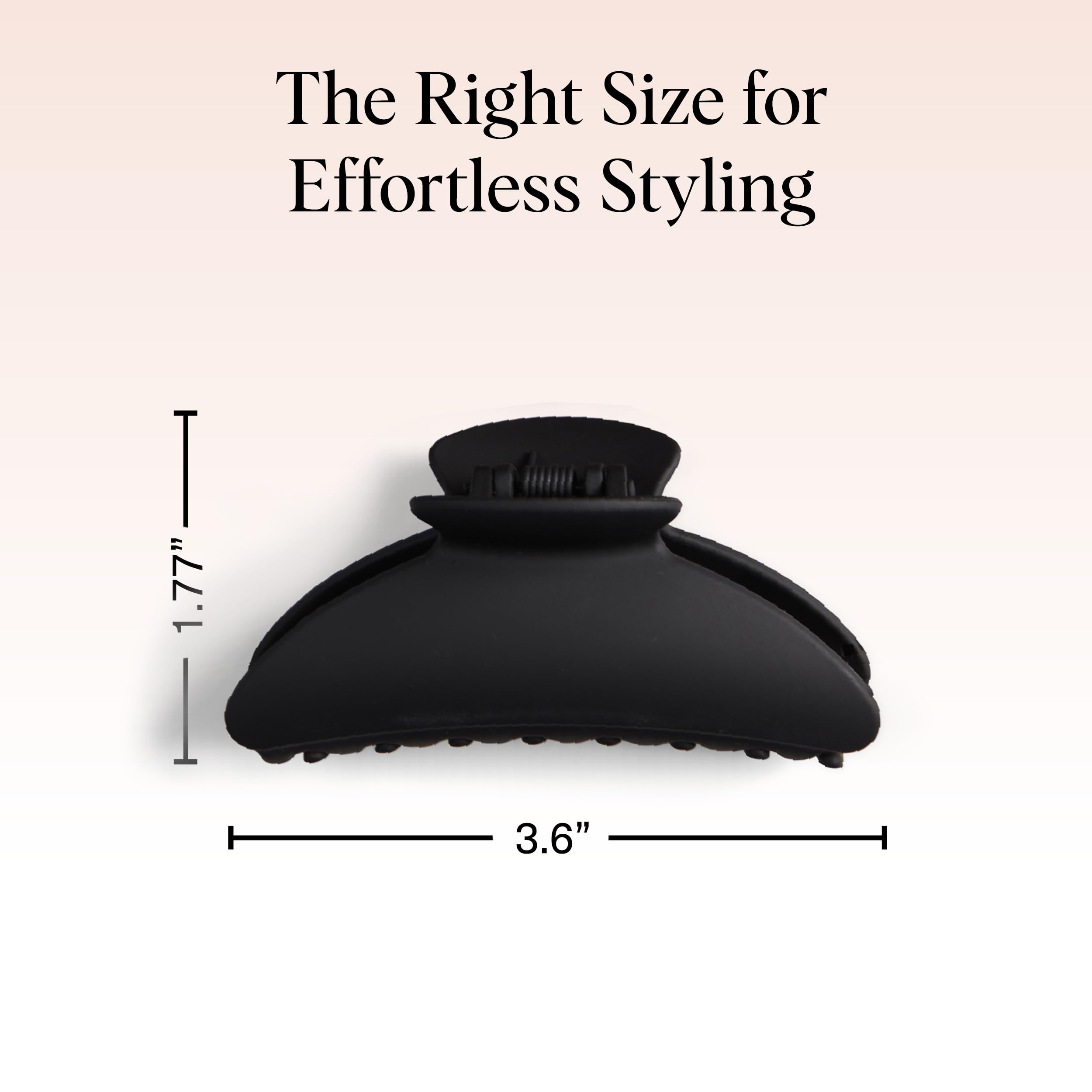 Kitsch clips para recogidos medianos, ideales para moños rápidos.