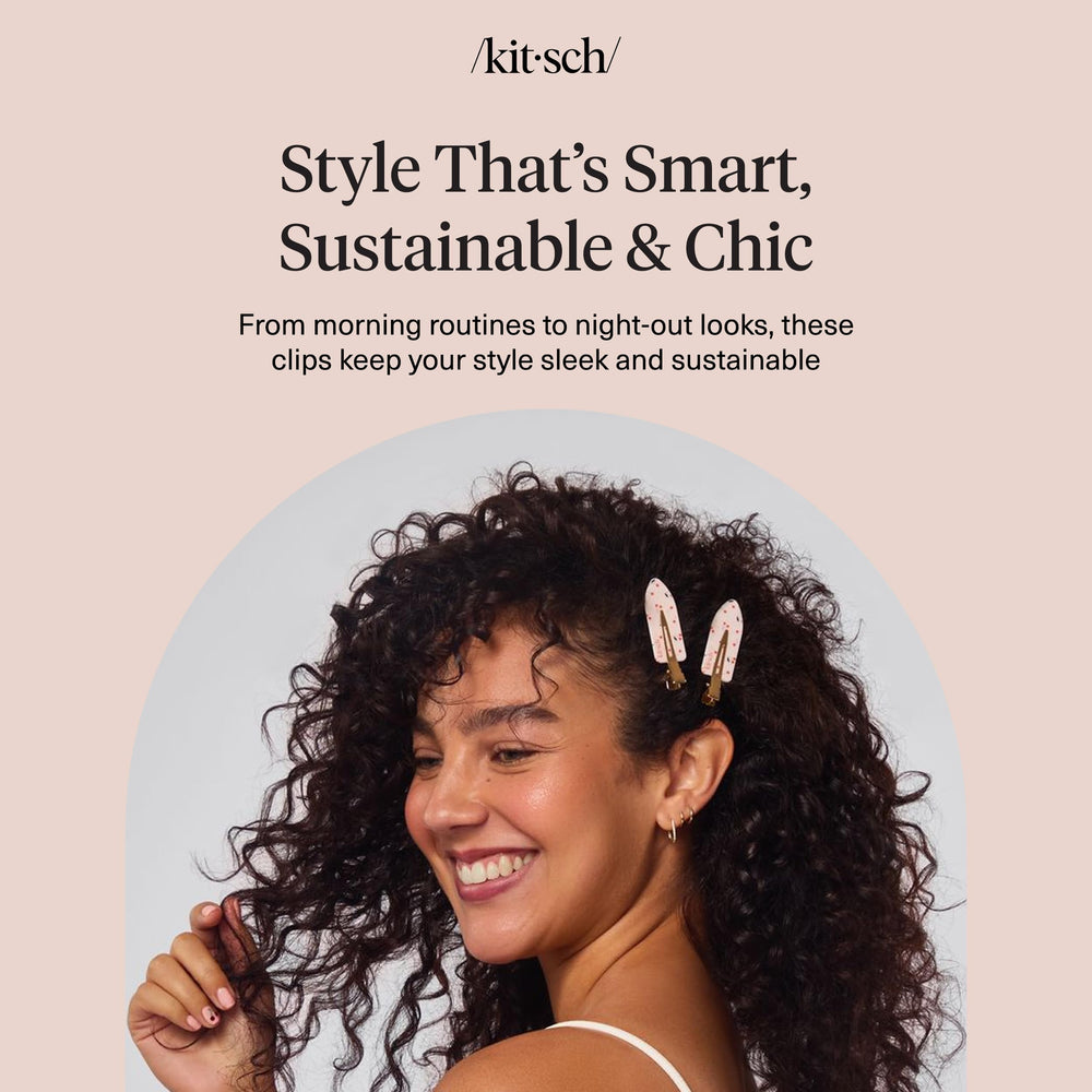 Kitsch clip con agarre seguro y resistencia para peinados rápidos.