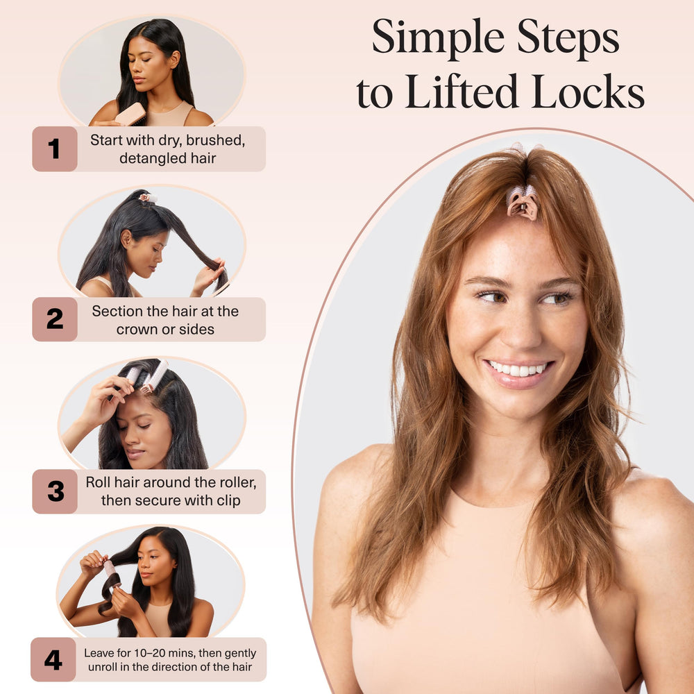 Kitsch Clips: secado sin calor y volumen visible.