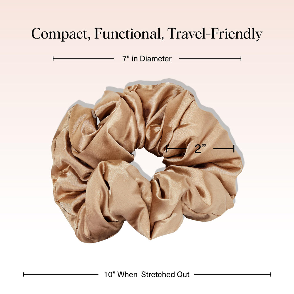 Kitsch coletas satinadas para uso diario, sujetan el cabello sin dejar marcas.