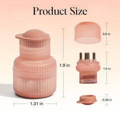 Kitsch compatible con frasco de 60 ml de aceite de romero para uso inmediato.