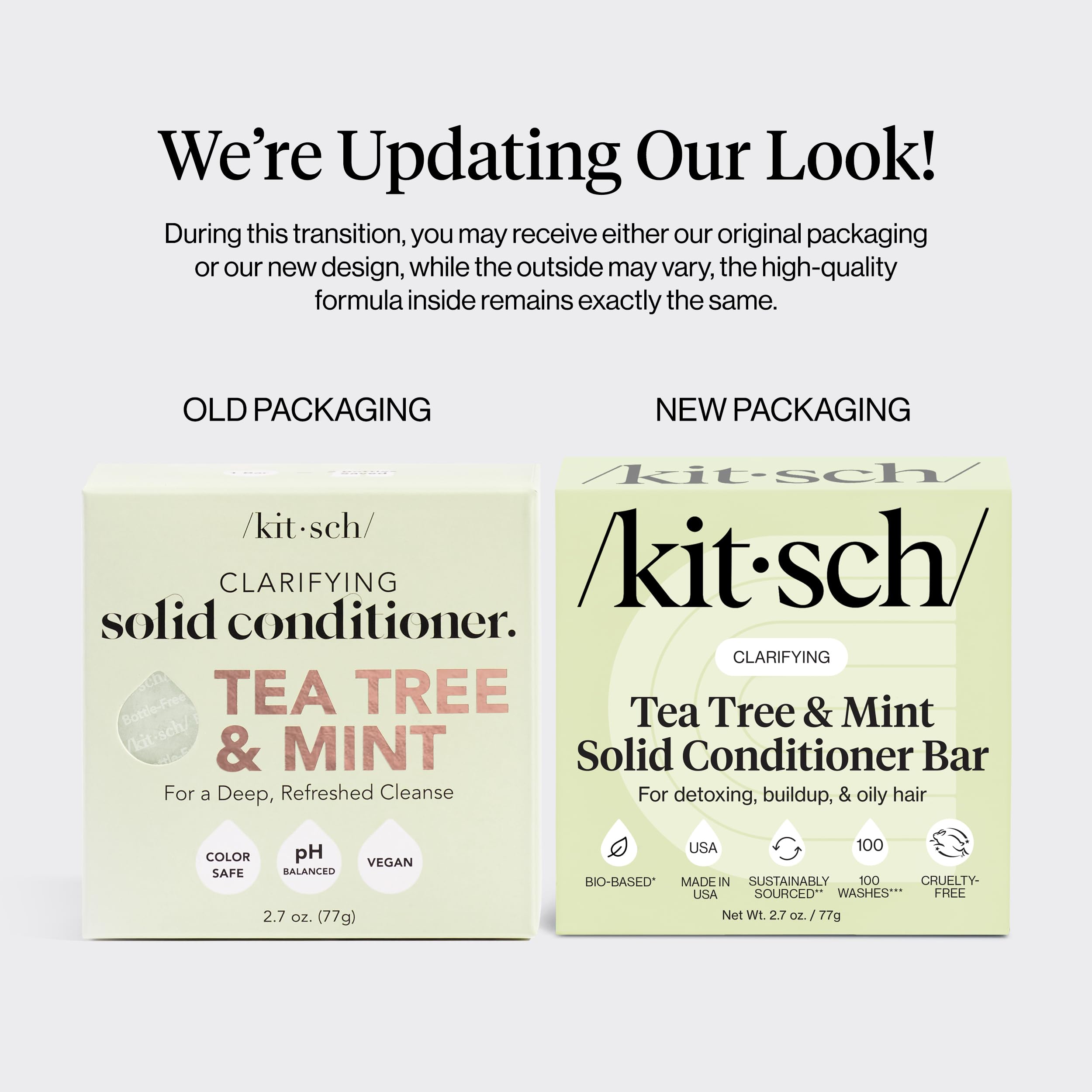 Kitsch acondicionador-bar árbol de té y menta, textura ligera sin pesadez.