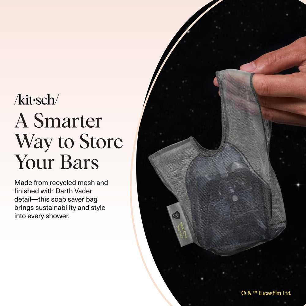 Kitsch Darth Vader accesorio-higiene: mantiene tu ducha organizada con estilo.