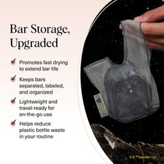 Kitsch Darth Vader secado-rápido: mejora la ventilación y alarga la vida de la barra.