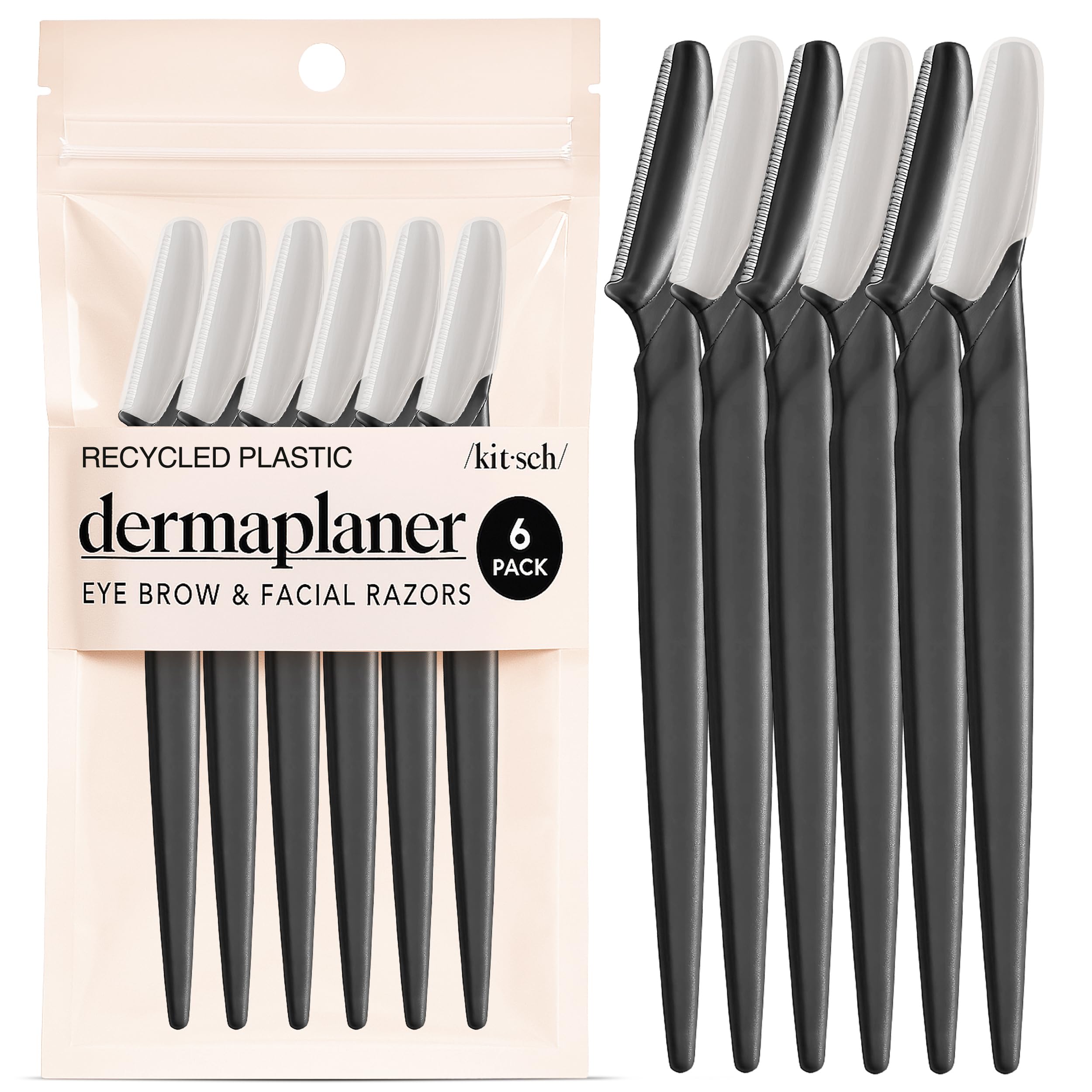 Kitsch Dermaplane rasado facial suave para una piel luminosa
