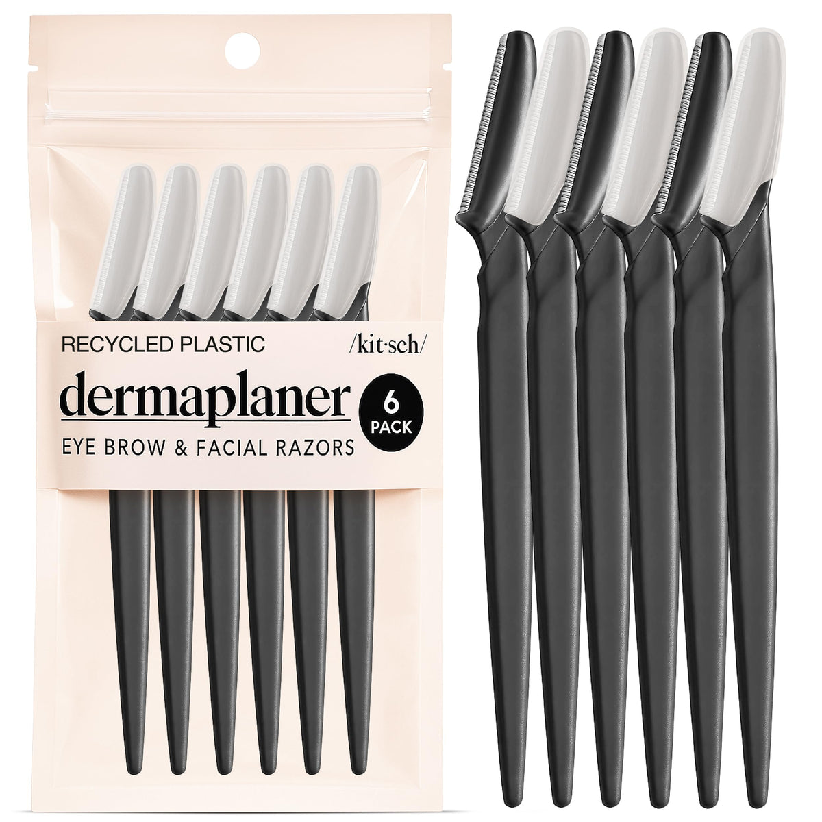 Kitsch Dermaplane rasado facial suave para una piel luminosa