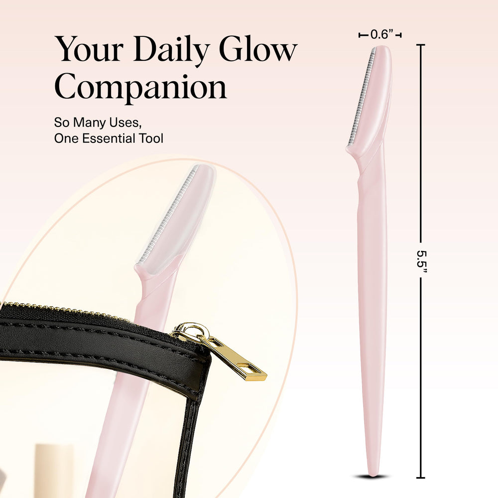 Kitsch Dermaplane Razor prepara la piel para serums y crema