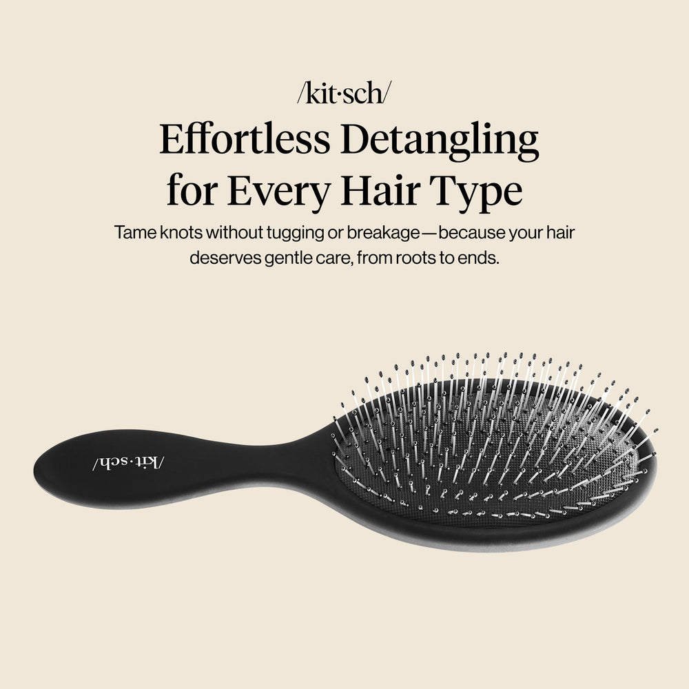 Kitsch Desenredador para cabello liso y rizado, pensado para uso diario.