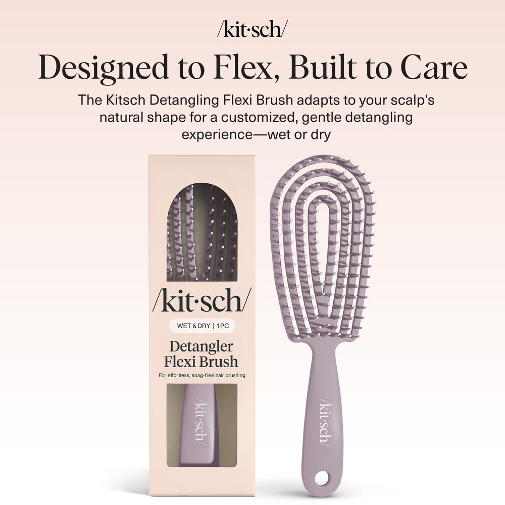 Kitsch cepillo compacto ideal para viajar y transportar.