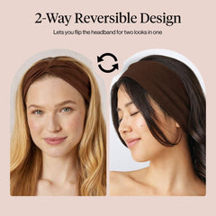 Diadema ancha Kitsch rosewood para yoga, uso cómodo y estilo que acompaña cualquier secuencia.
