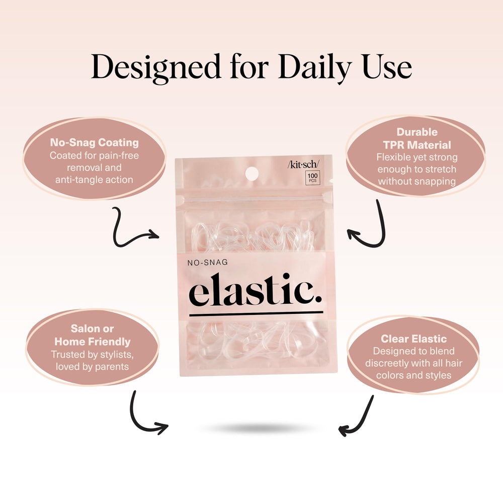 Kitsch elásticos colores variados permiten combinar estilos y ocasiones con facilidad