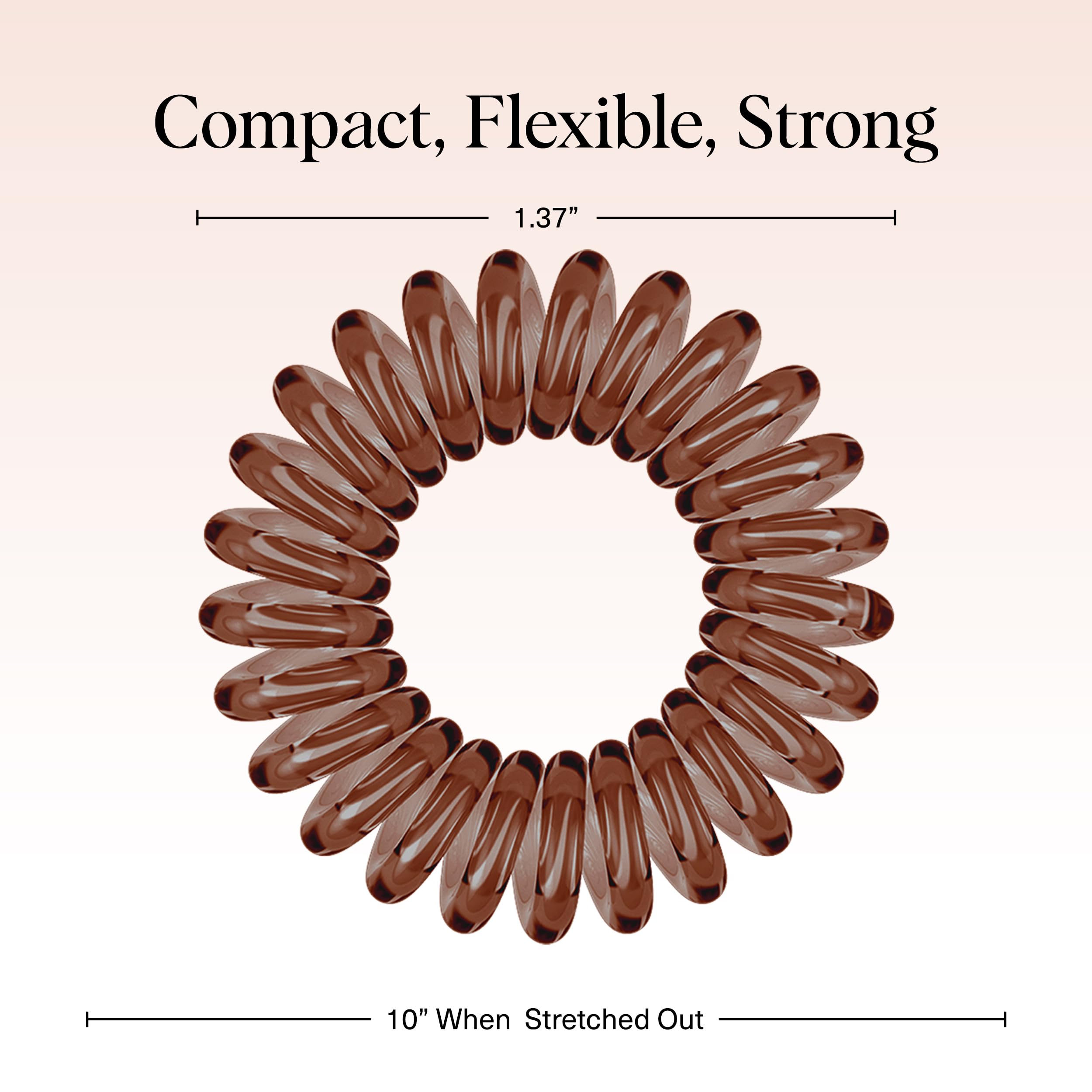 Kitsch espirales deporte, sujetan sin dañar durante ejercicio.