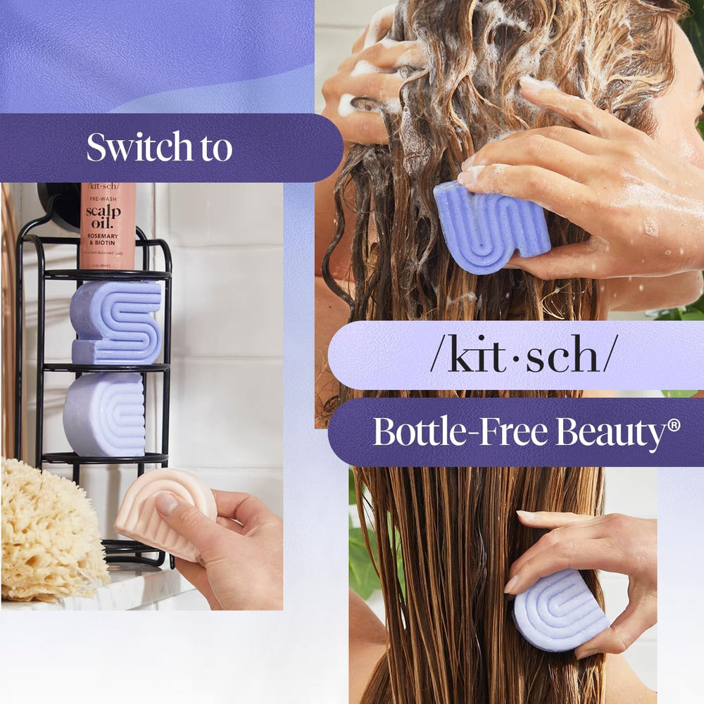 Kitsch formule sans sulfates et sans silicone pour cheveux délicats.