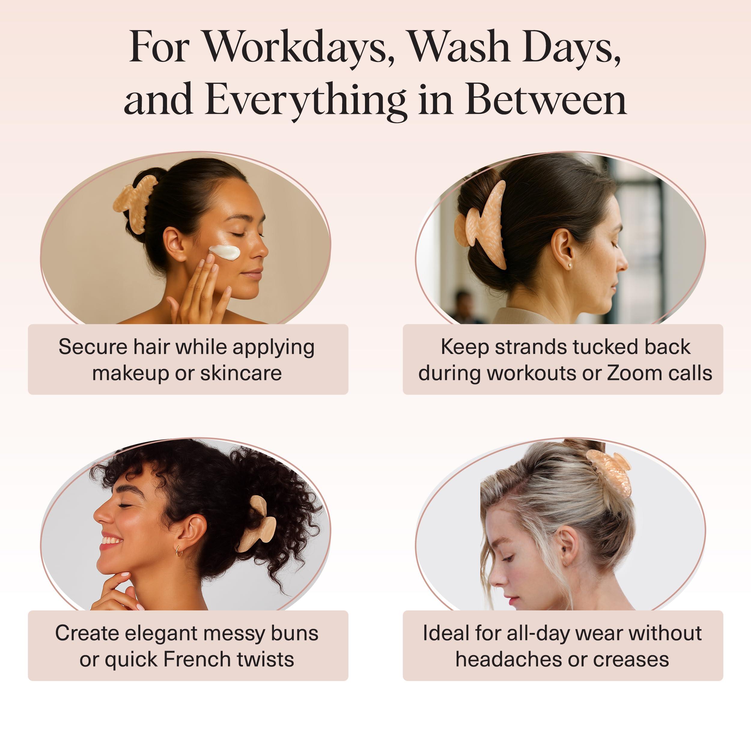 Kitsch garra grande de mármol, regalo ideal para mujeres.