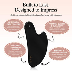 Kitsch Gua Sha ayuda a moldear el mentón y reducir doble mentón.