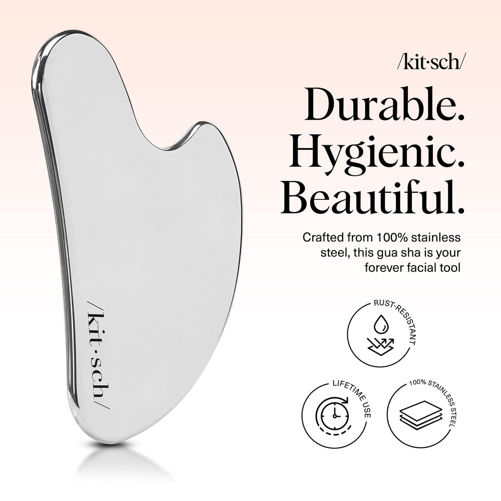 Kitsch gua sha para mandíbula, realza la definición y favorece el drenaje linfático