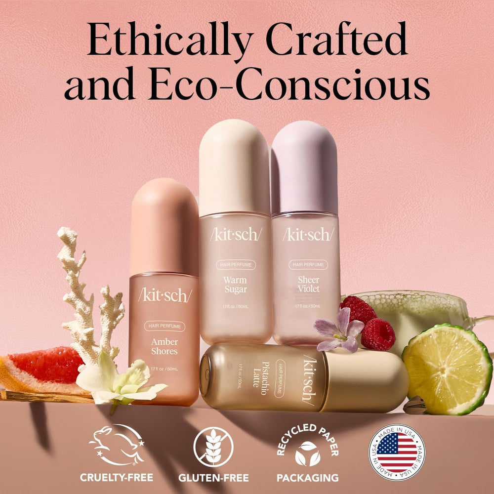 Kitsch Amber Shores: envase de 50 mL, ideal para viaje y retoques.