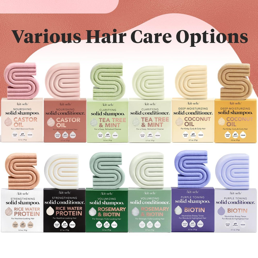 Kitsch producto hecho en EE. UU. para cabello sano.