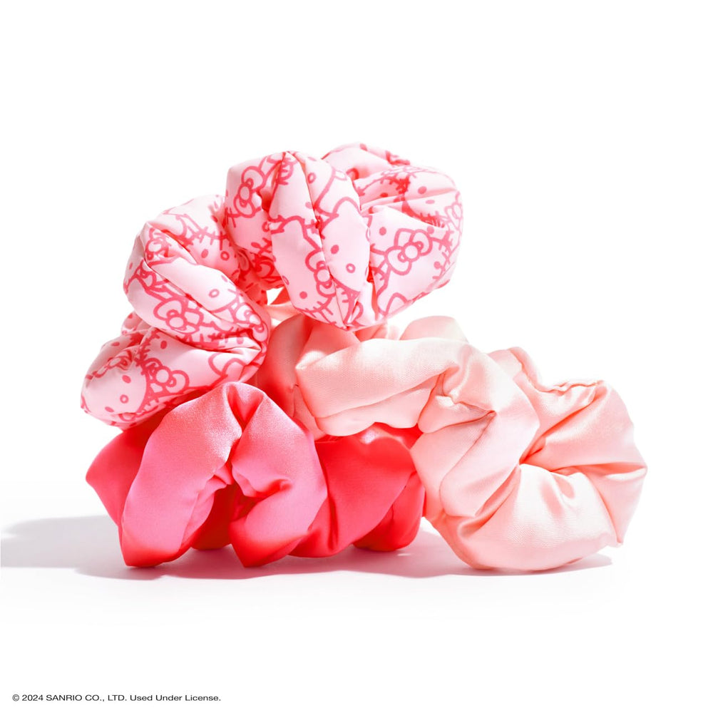 Kitsch Hello Kitty coletero mate con diseño puff, añade volumen sin esfuerzo.