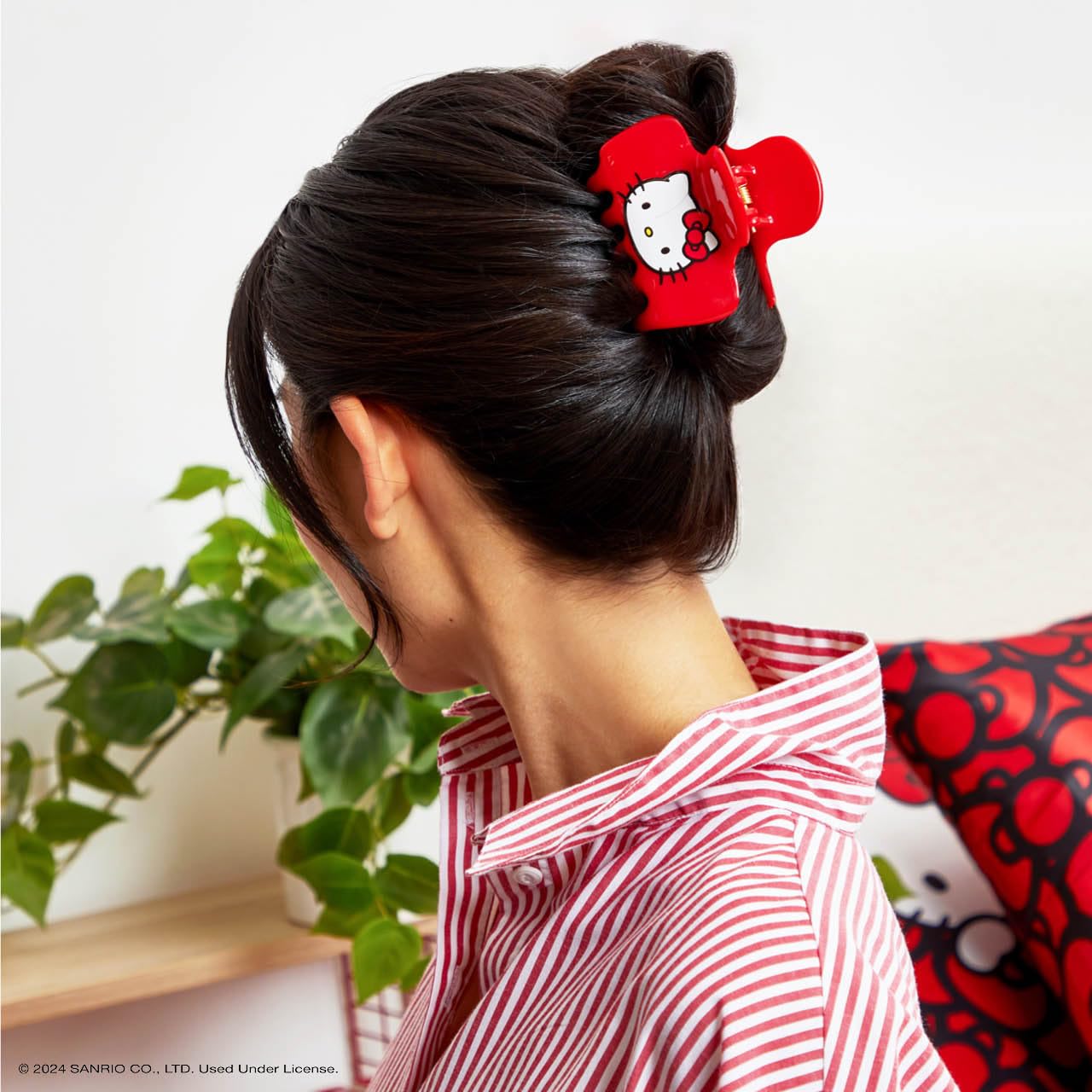 Kitsch Hello Kitty pinza para pelo fino, realza peinados delicados