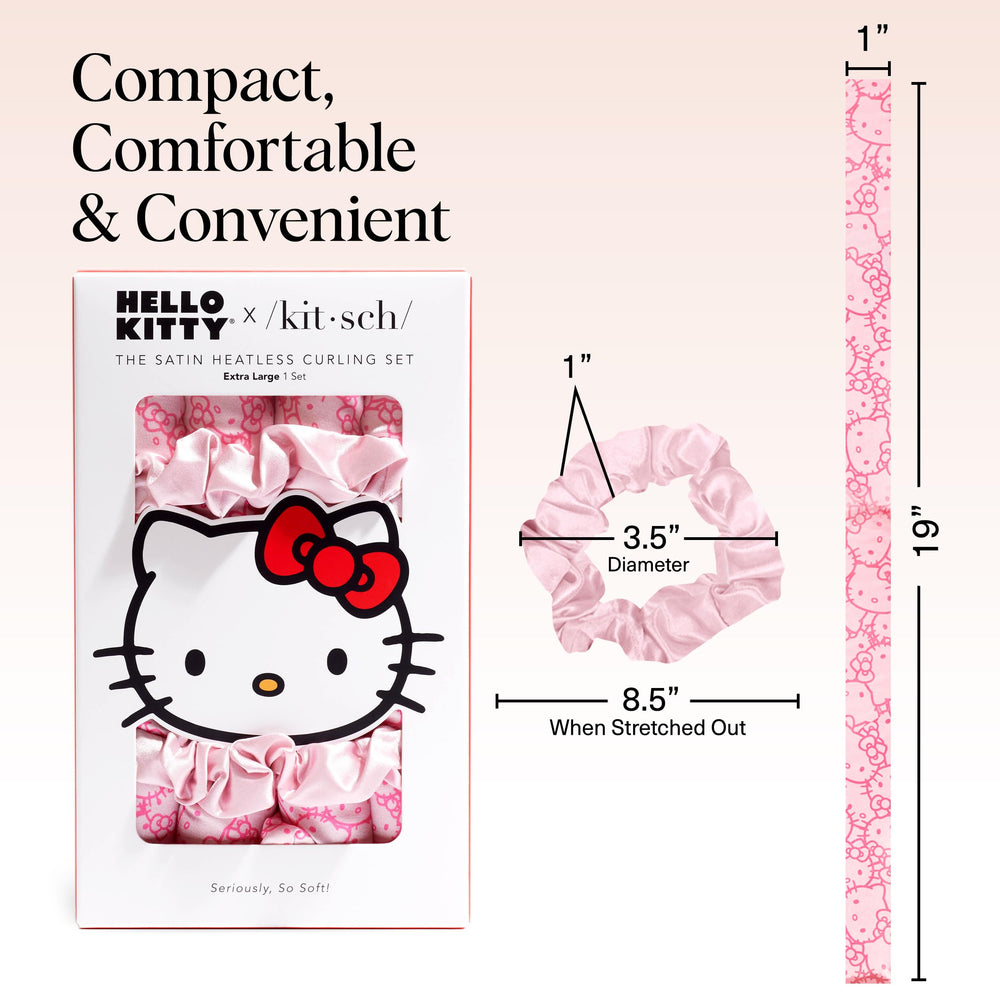 Kitsch Hello Kitty: detalle satin protege el cabello y aporta suavidad
