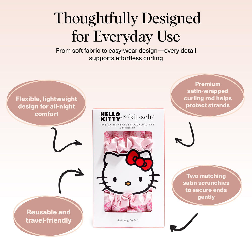Kitsch Hello Kitty: empaque compacto ideal para regalo y almacenamiento