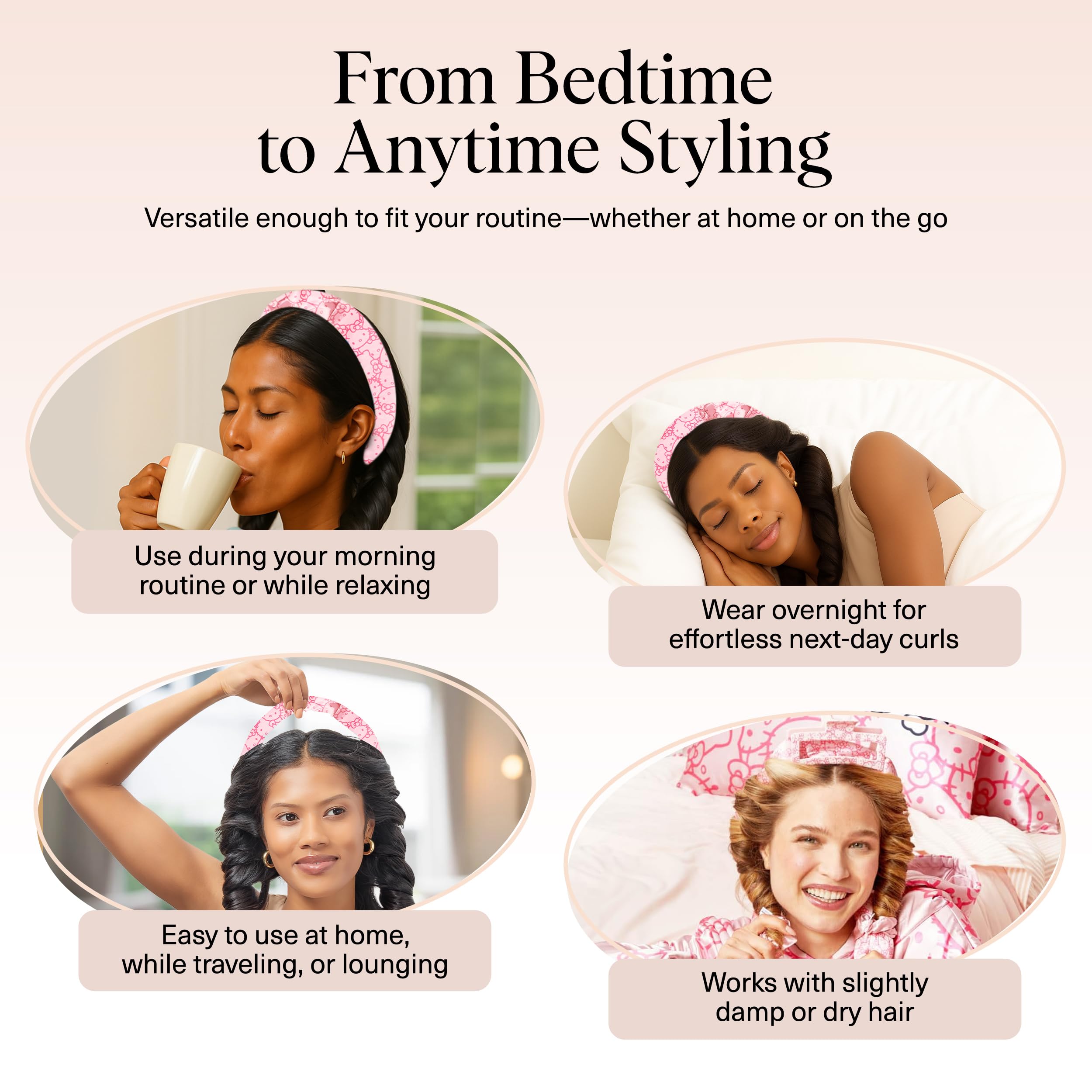 Kitsch Hello Kitty: acabado rosa añade estilo y comodidad al conjunto