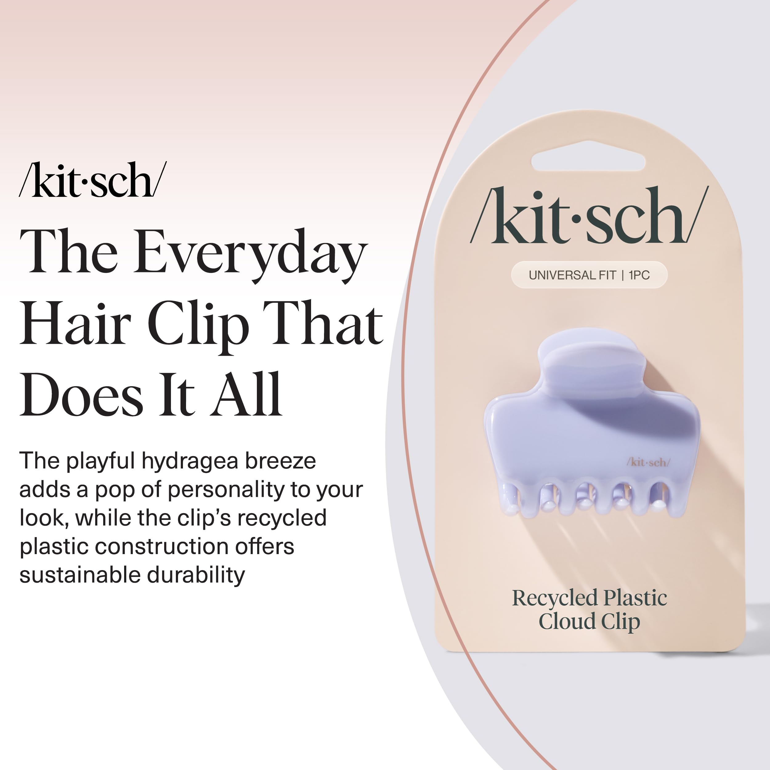 Kitsch horquilla pelo diseño puff aporta estilo único y práctico.