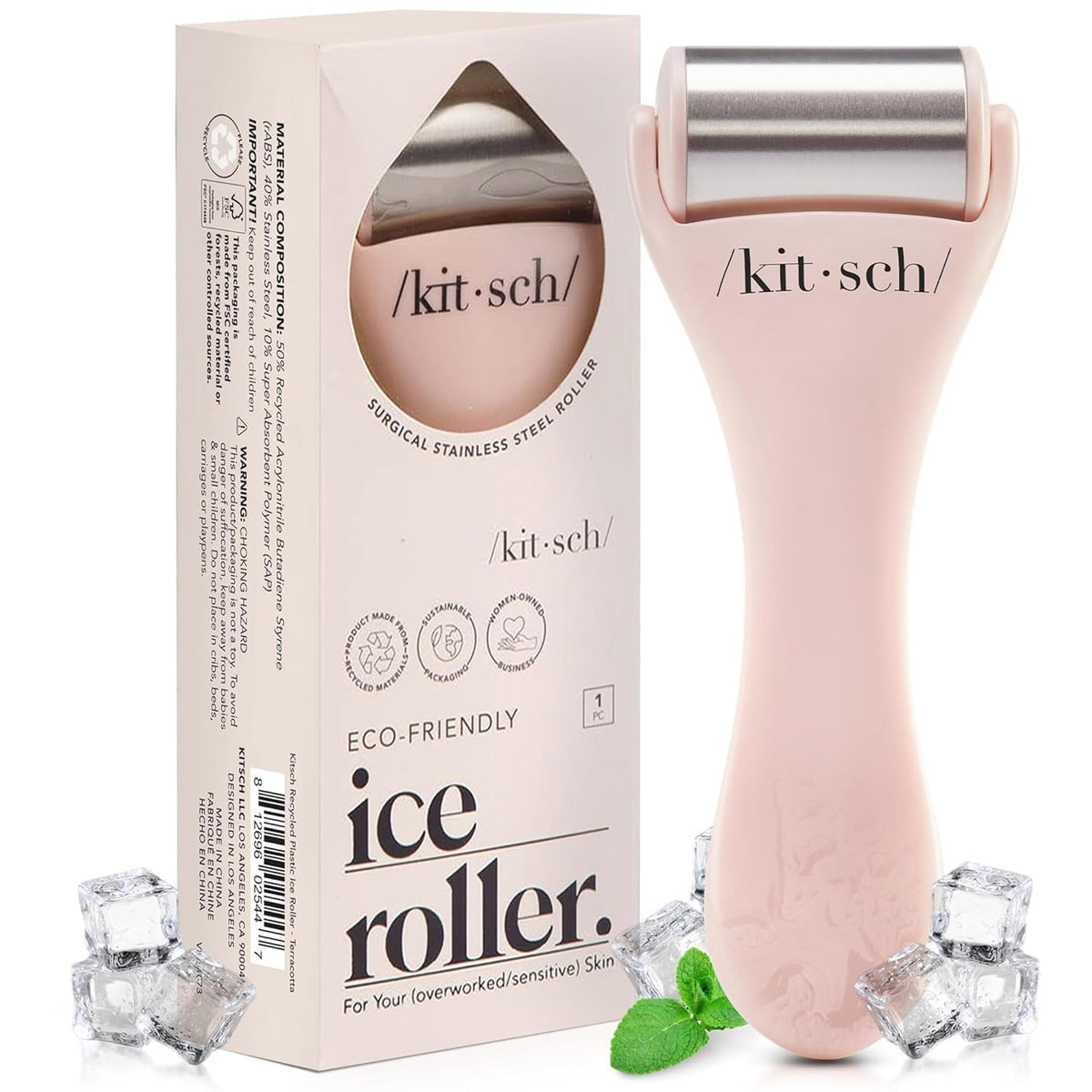 Kitsch Rodillo de hielo para la cara enfriamiento del frente y desinflamar ligeramente.