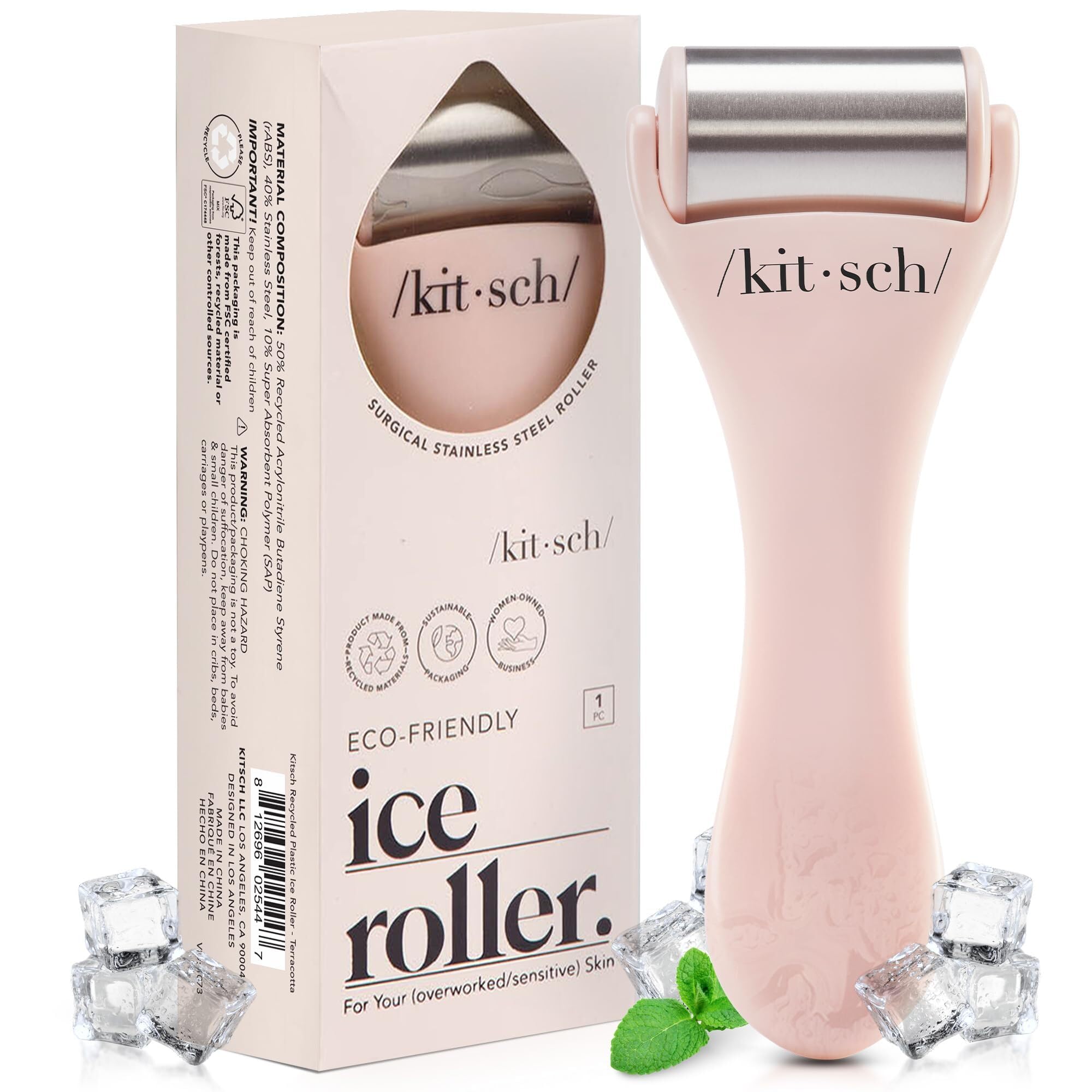 Kitsch rodillo de hielo para limpieza fácil y mantenimiento higiénico.