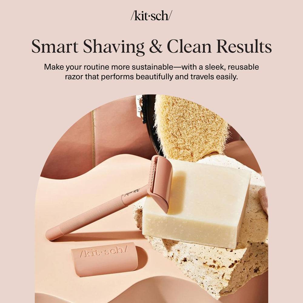 Kitsch kit de rasurado completo para sesiones eficientes.