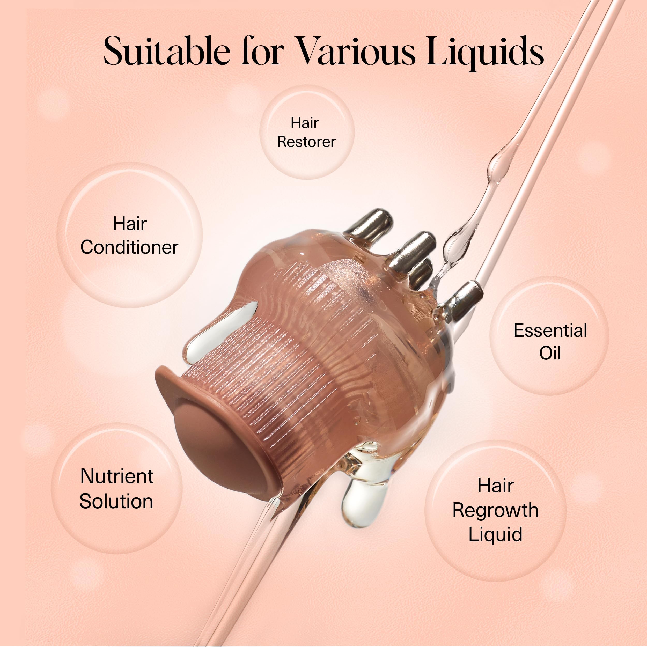 Kitsch permite rellenar directamente con aceites favoritos para mayor comodidad.