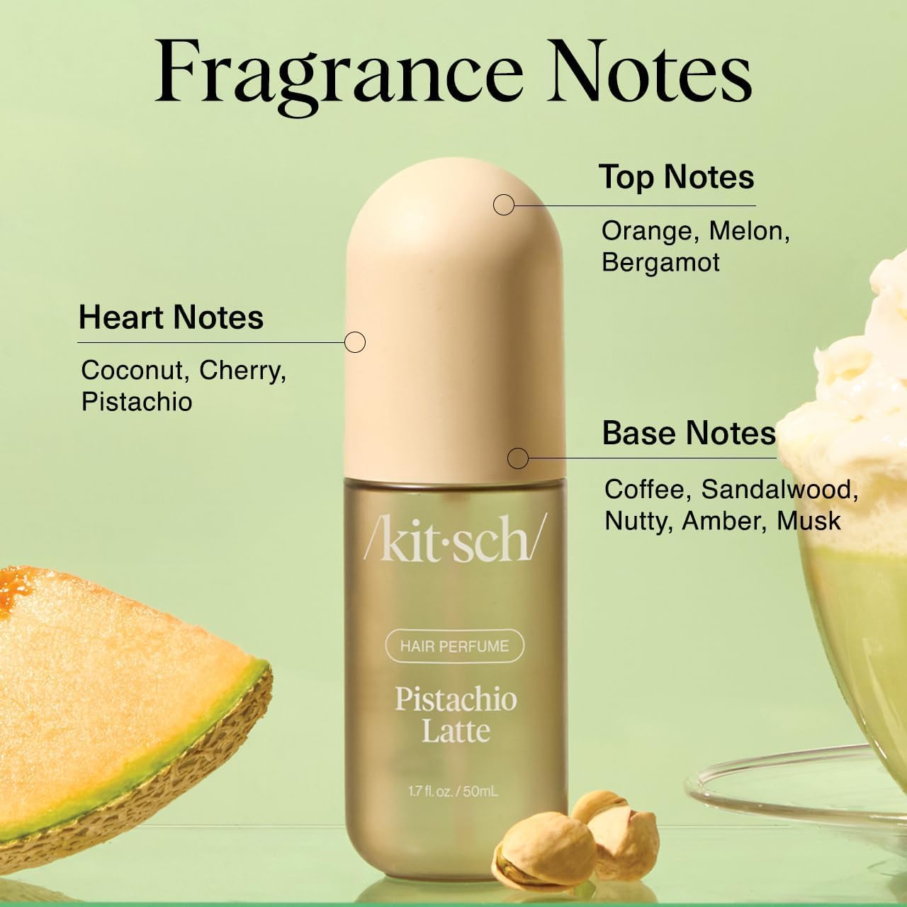 Kitsch Pistacho Latte: aroma que neutraliza olores en segundos