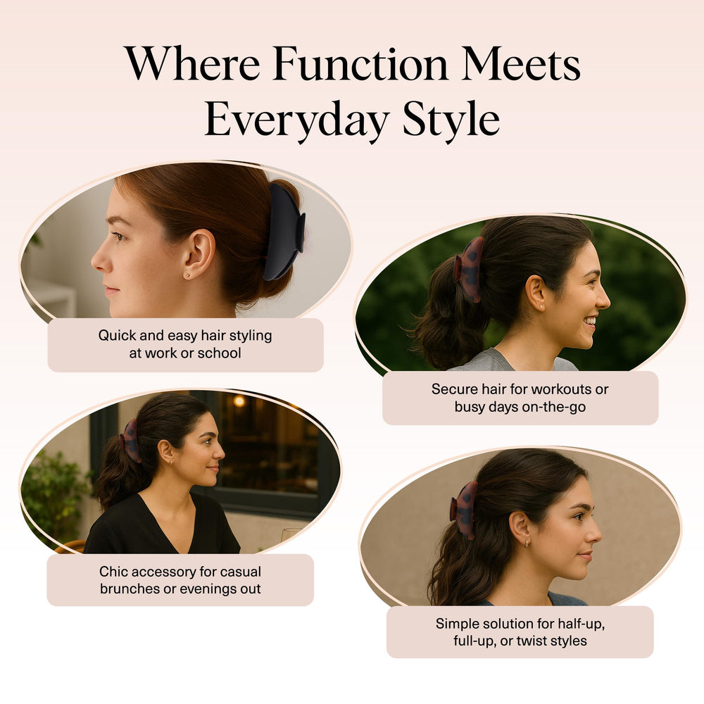 Kitsch pinza uso diario, clip mediano para todos los días.