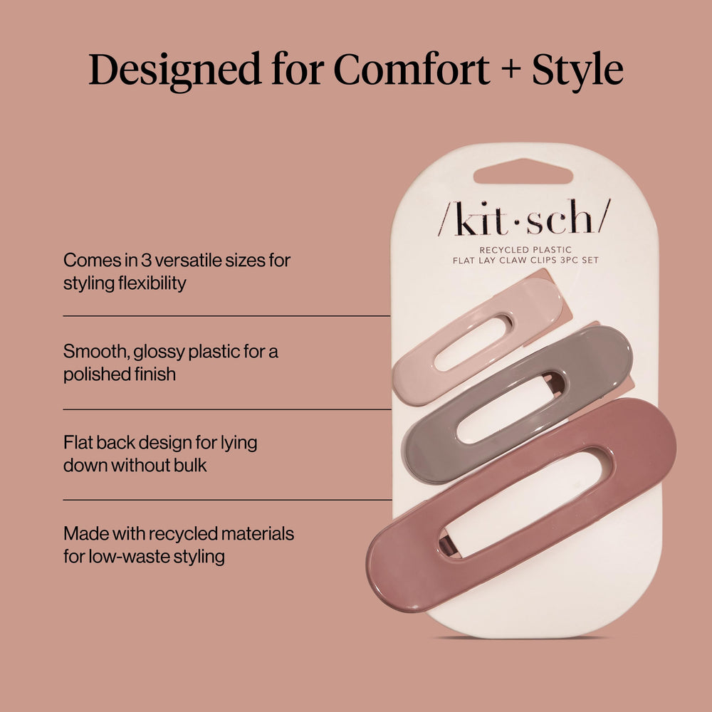Kitsch pinza plana para yoga, clip seguro y cómodo en movimiento.