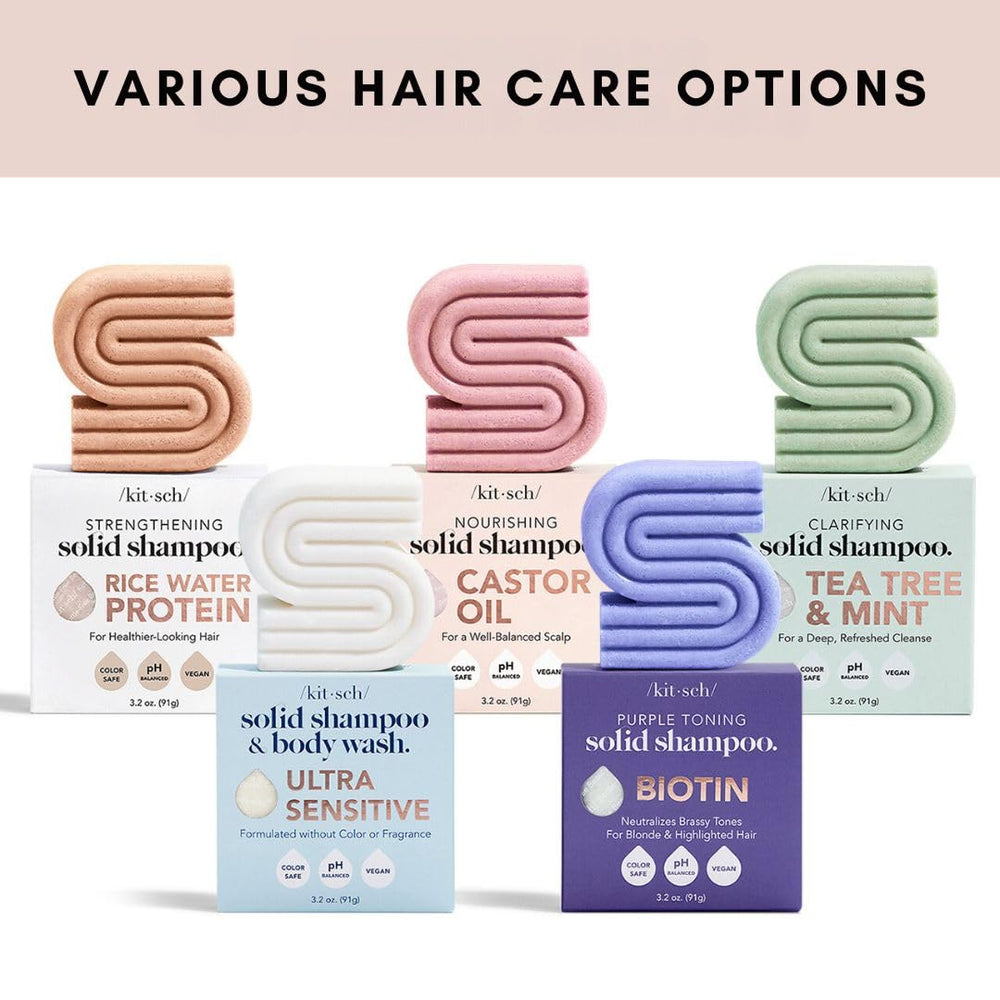 Kitsch pH equilibrado, seguro para cabello teñido.