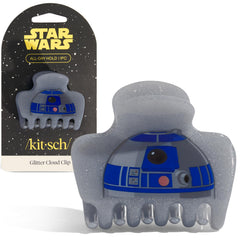 Kitsch R2-D2 clip de pelo mediano con brillo para agarre duradero y peinados diarios.