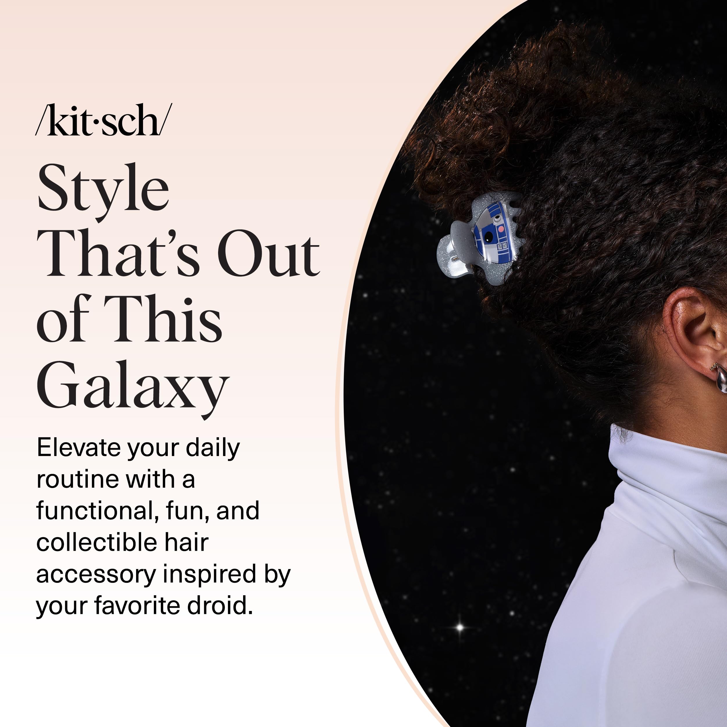 Kitsch R2-D2 clip regalo ideal para amantes de la galaxia.