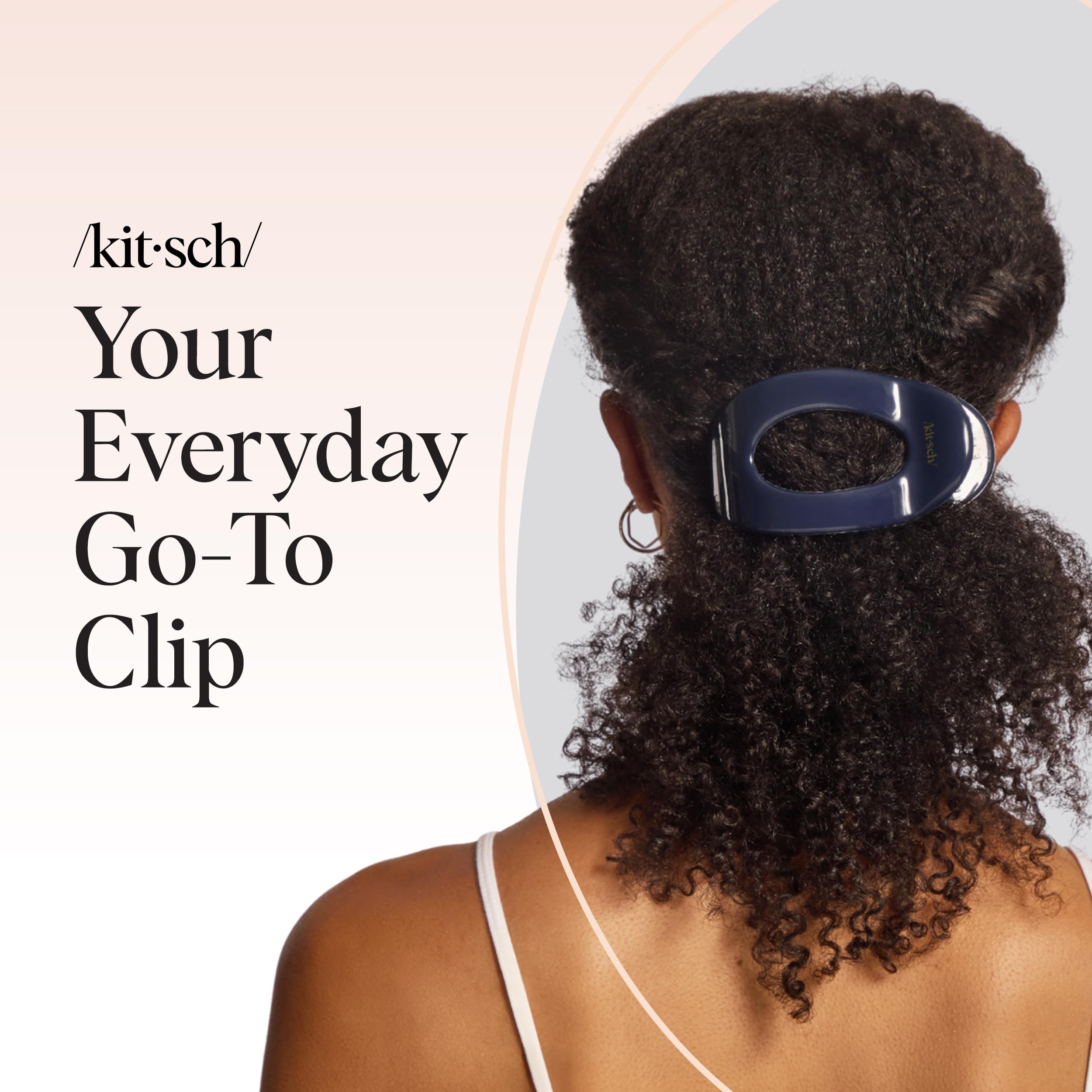 Kitsch pinza plana azul ideal como regalo para mujeres.
